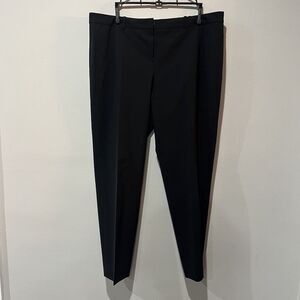 BOSS HUGO BOSS Pants Women's 10‎ Tiluna Black Wool Classic Office Career Dressy
